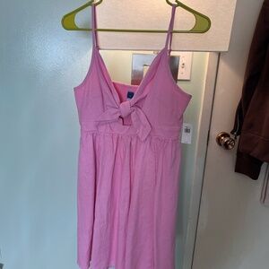 Old Navy Bow Dress Pink size small